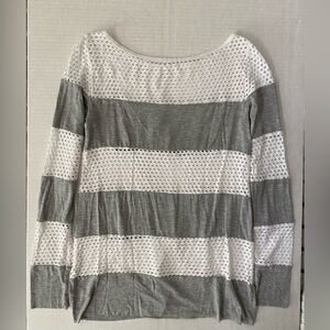 Bailey 44 Grey with White Perforated Top Size S